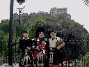 Edinburgh Castle-That's me on the right.