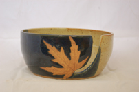 leaf yarn bowl
